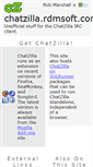 Mobile Screenshot of chatzilla.rdmsoft.com